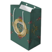26th/Any Bruiloft Jubileum Medium Gift Bag Medium Cadeauzakje (Achterkant Gekanteld)