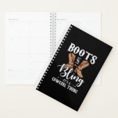 27.Boots en Bling zijn een cowgirl ding Planner (Display)