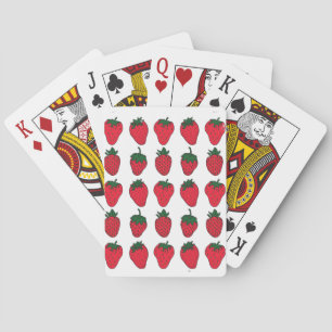 27 februari - Aardbeiendag Speelkaarten