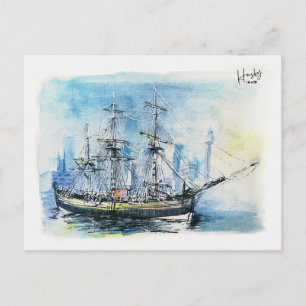 27 : HMS Endeavour Briefkaart