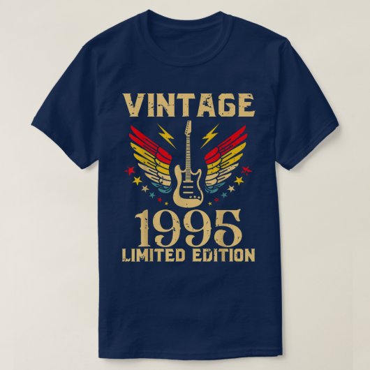 27 jaar oude gitarist 27th t-shirt (Design voorkant)
