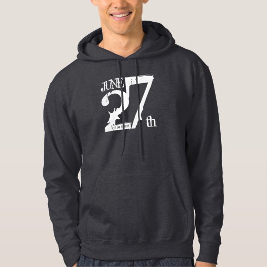 27 juin R.I.P. DJ vissent le sweat - shirt à (Devant)