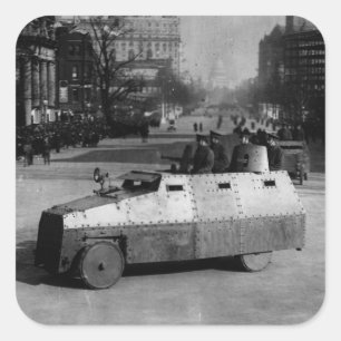 27 maart 1917:  De pantserwagen Vierkante Sticker