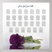 27 Tableau Mariage  Plum violet Rose (Devant)