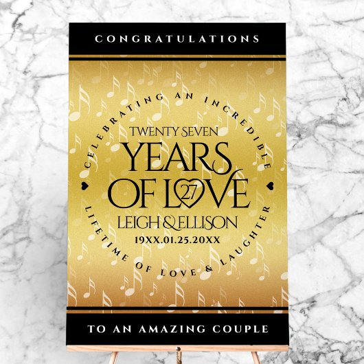 27e anniversaire du Mariage de musique