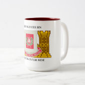 27E ENGINEER BATTALION 20E ENGINEER BRIGADE TWEEKLEURIGE KOFFIEMOK (Voorkant rechts)