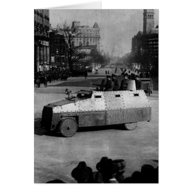 27e March 1917 : The armoured vehicle squadron (Devant)