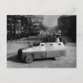 27th March 1917: The armoured vehicle squadron Briefkaart (Voorkant)