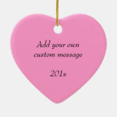 27th Wedding Jubileum Foto Keramisch Ornament (Achterkant)