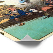 28. 袋 宿, 広 重 POSTER (Hoek)