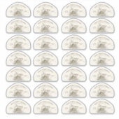 28 Aangepaste Skep Shaped 12oz Honing Skep Sticker (Voorkant)