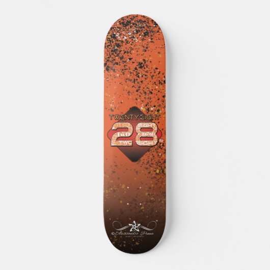 28 Achtentwintig Skateboard (Voorkant)