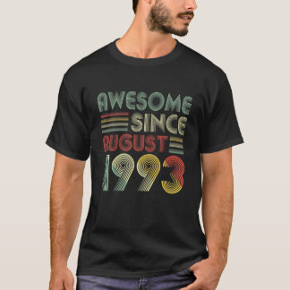28 daagse decoraties Geweldige sinds augustus 1993 T-shirt