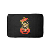 28 Duitse herder in eng pompoen Shirt Funny Cu Badmat (Voorkant)