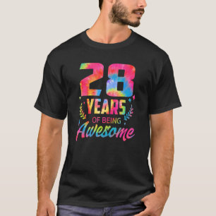 28 jaar Geweldige zijn 28th Birthday Girl Stropdas T-shirt