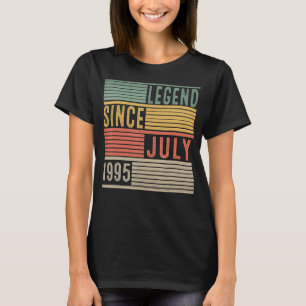 28 Jaar Oud Jongen Tiener Legend Sinds Juli 1995 2 T-shirt