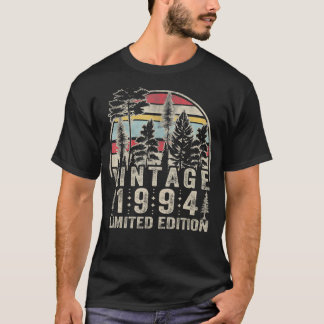 28 jaar oude Vintage 1994 28e verjaardag T-shirt