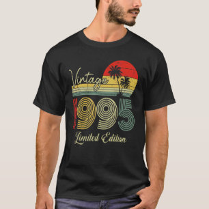 28 jaar oude Vintage 1995 28e verjaardag 1 T-shirt