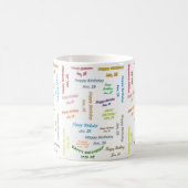 28 janvier Mug d'anniversaire (Centre)