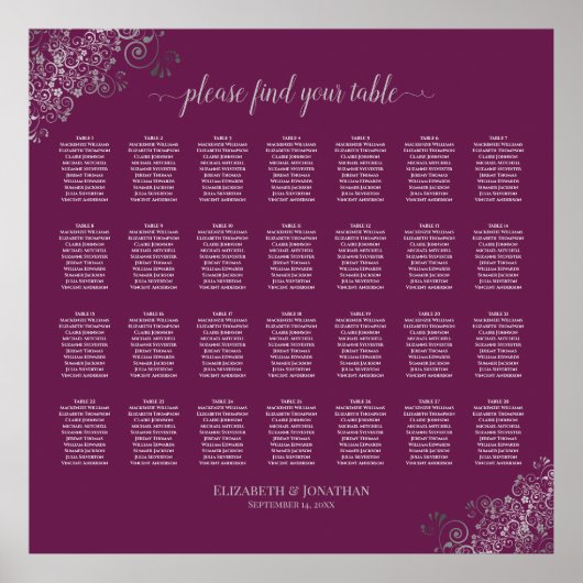 28 Mariage de table Argent de tableau sur Cassis (Devant)