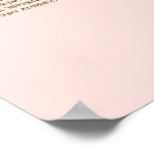 28 Tableau Mariage Plat Plat Rose & Or (Coin)