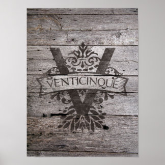 28 x 24-inch afdrukken poster