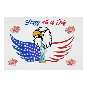 28by18.67 4th of July Poster Perfect Poster
