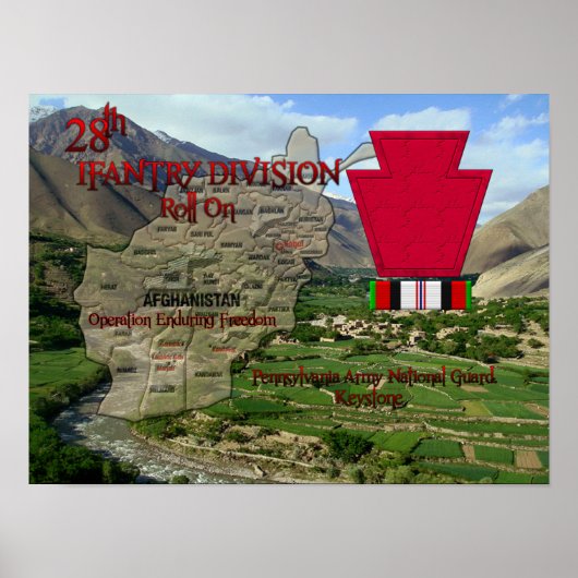 28e Division d'infanterie Poster Vétérinaire de l' (Devant)