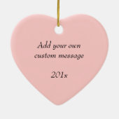 28e Jubileum voor bruiloft Foto Keramisch Ornament (Achterkant)