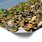 28x14 Glanzend Poster van scène van Homer Alaska Perfect Poster (Hoek)