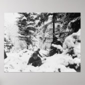 290e Amerikaans Regiment in de strijd tegen de Bul Poster (Voorkant)