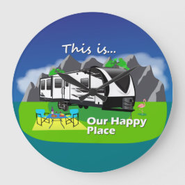 2970RL - Groot ontwerp, gelukkig Grote Klok