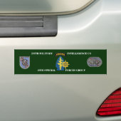 297E MILITAIRE INTELLIGENCE COMPANY BUMPERSTICKER (Op auto)