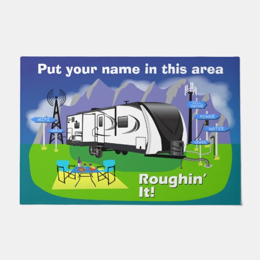 297rsts Grote Ontwerpreflectie Deurmat (Voorkant)