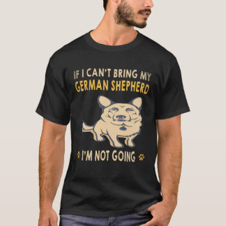 29 Als ik mijn Duitse Herdershond niet kan meeneme T-shirt