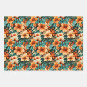 #29 Bloemen patroon Inpakpapier Vel (Voorkant 2)