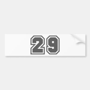 29 BUMPERSTICKER