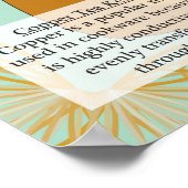 29. Cuivre (Cu) Tableau périodique des éléments (Coin)