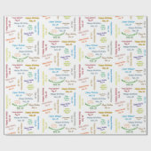 29 februari, cadeaupapier (Vlak)