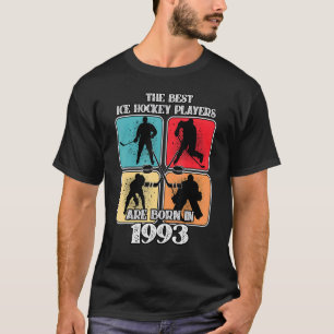 29 Jaar Oud IJshockeyspeler 1993 29e Verjaardag V T-shirt