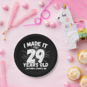 29 Jaar Oud Sarcastisch Meme Grappig 29e Verjaarda Papieren Bordje (Feest)