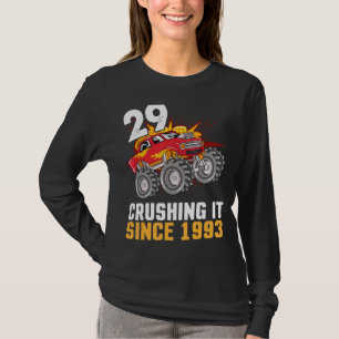 29 jaar oude Happy Birthday Trucker die hem oversp T-shirt