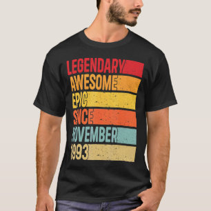 29 jaar oude legendarische epic Geweldige sinds no T-shirt