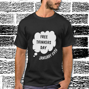 29 januari is gratis Thinkers Day shirt