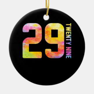 29-jarige negenentwintig keramisch ornament