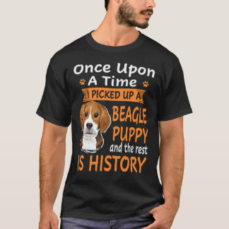 29 One Upon A Time beroemd gemaakt door Beagle Pup T-shirt
