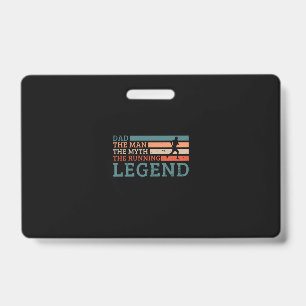 29.Papa het Man de mythe de lopende legger Badge