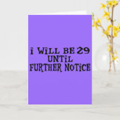 29 tot nader order kaart (Gele Bloem)