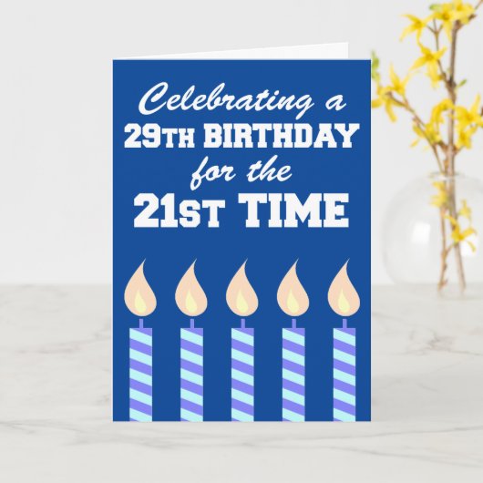 29e anniversaire 31e heure 50e carte (Fleur jaune)