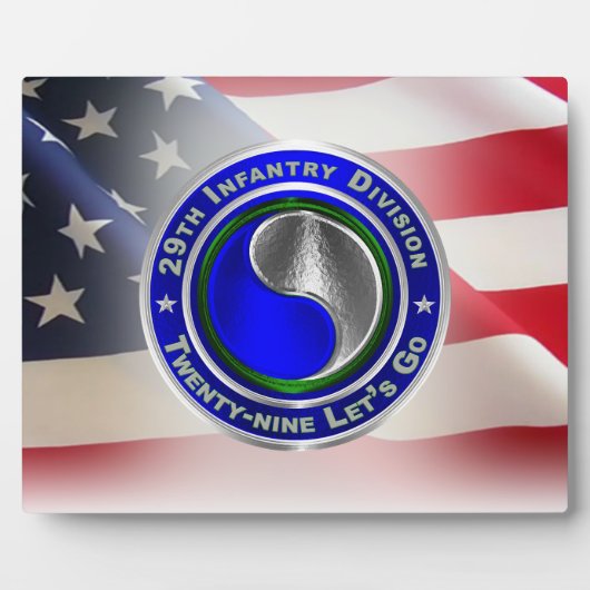 29e infanteriedivisie fotoplaat (Voorkant)